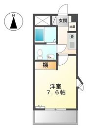 ウエストビレッジ341の間取り画像