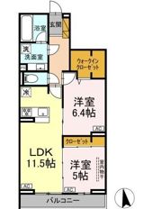 ラ・ペッシュの間取り画像