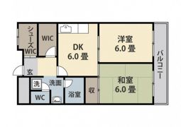 和光銀山レジデンスの間取り画像