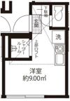 Studio Apartment東池袋の間取り画像