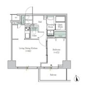 ONE ROOF FLAT TOGOSHIの間取り画像