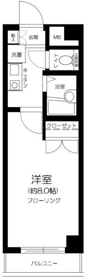 メインステージ永福町の間取り画像