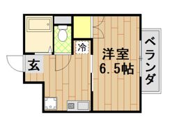 チェリス伴の間取り画像
