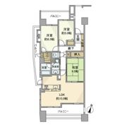 藤和シティホームズ社口の間取り画像