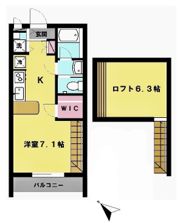 サンスーシ赤塚の間取り画像