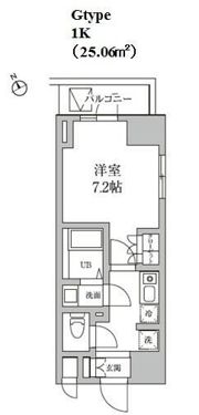 レジディア日本橋馬喰町Ⅱの間取り画像