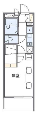 レオパレスBANCHOUの間取り画像