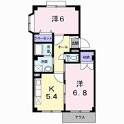 リヴィエールBの間取り画像