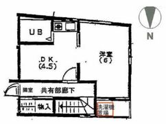 ミネハイツの間取り画像