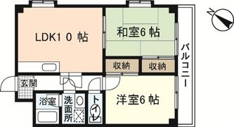 プーテゥジュール1番街の間取り画像