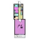 Mark Duo芝西の間取り画像