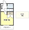 北建ハイツの間取り画像