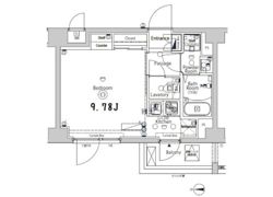 XEBEC大鳥居Ⅱの間取り画像