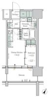 ONE ROOF RESIDENCE TAMACHIの間取り画像