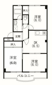 ロイヤルシティⅡの間取り画像