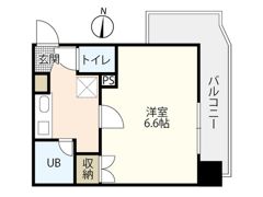 カルピオ吉島の間取り画像
