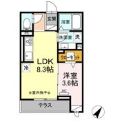 Landscape（ランドスケープ）の間取り画像