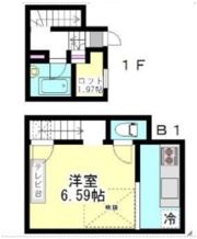 ニューディレクトレジデンス学芸大学の間取り画像