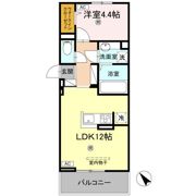 サンセール問屋町Ⅱの間取り画像