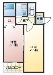 ART TENDO EASTの間取り画像