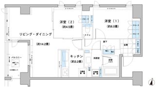 ガーデニエール砧レジデンスの間取り画像