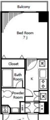 Humanハイム蔵前の間取り画像