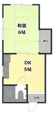 コーポ宝永の間取り画像