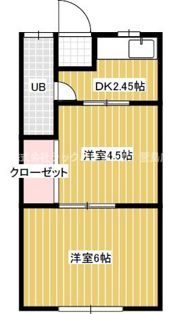 ロイヤルハイツ香里の間取り画像