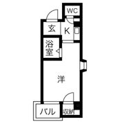 クラウンハイム新高の間取り画像