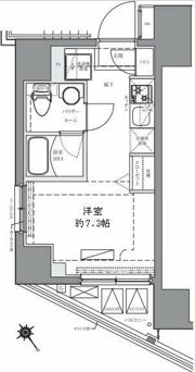 AZEST関内の間取り画像