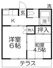 カナディアンハイツヤマサキの間取り画像