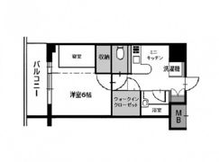 ラポール中島の間取り画像