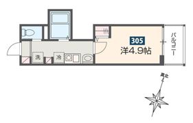 MELDIA与野本町Ⅲの間取り画像