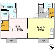 セジュール山室の間取り画像
