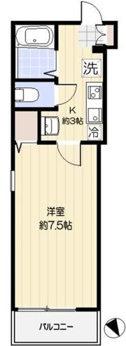 Grotta blu Komagomeの間取り画像