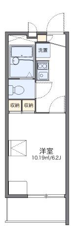 レオパレスけやきの間取り画像