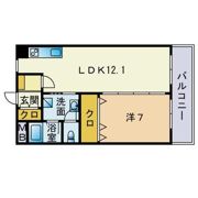 平和台ハイツの間取り画像
