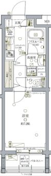 クレヴィスタ池袋ウエストの間取り画像