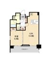 KDXレジデンス板橋本町の間取り画像