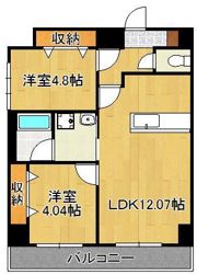 U-Basic reef 三萩野の間取り画像