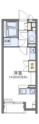 レオネクストジャルダンの間取り画像