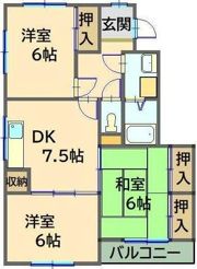 マンションブライトの間取り画像