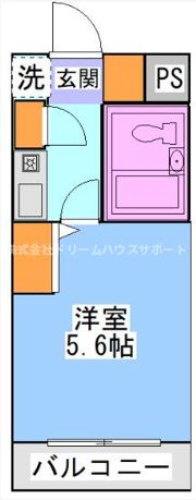 クリオ根岸弐番館の間取り画像