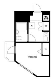 コンドミニアム蒔田の間取り画像