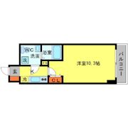 SERENiTE江坂四番館の間取り画像