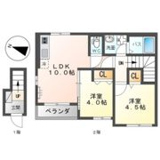 アヴァンティFの間取り画像