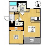 Regalest Falcon Okudaの間取り画像