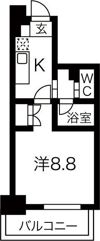 タウンライフ朝岡の間取り画像