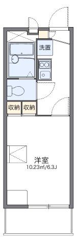 レオパレスSNOWの間取り画像