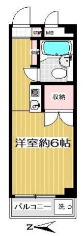 エトワール三鷹第三の間取り画像